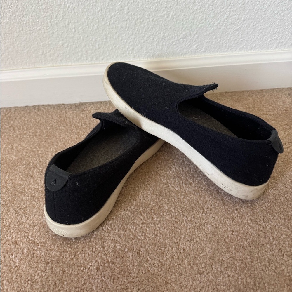 allbirds Black Slip-On Sneakers